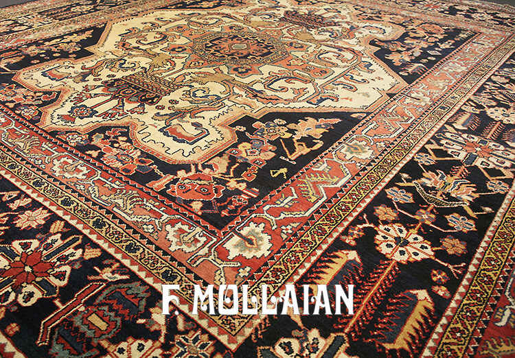 Tapis Persan Antique Bakhtiari n°:59750074